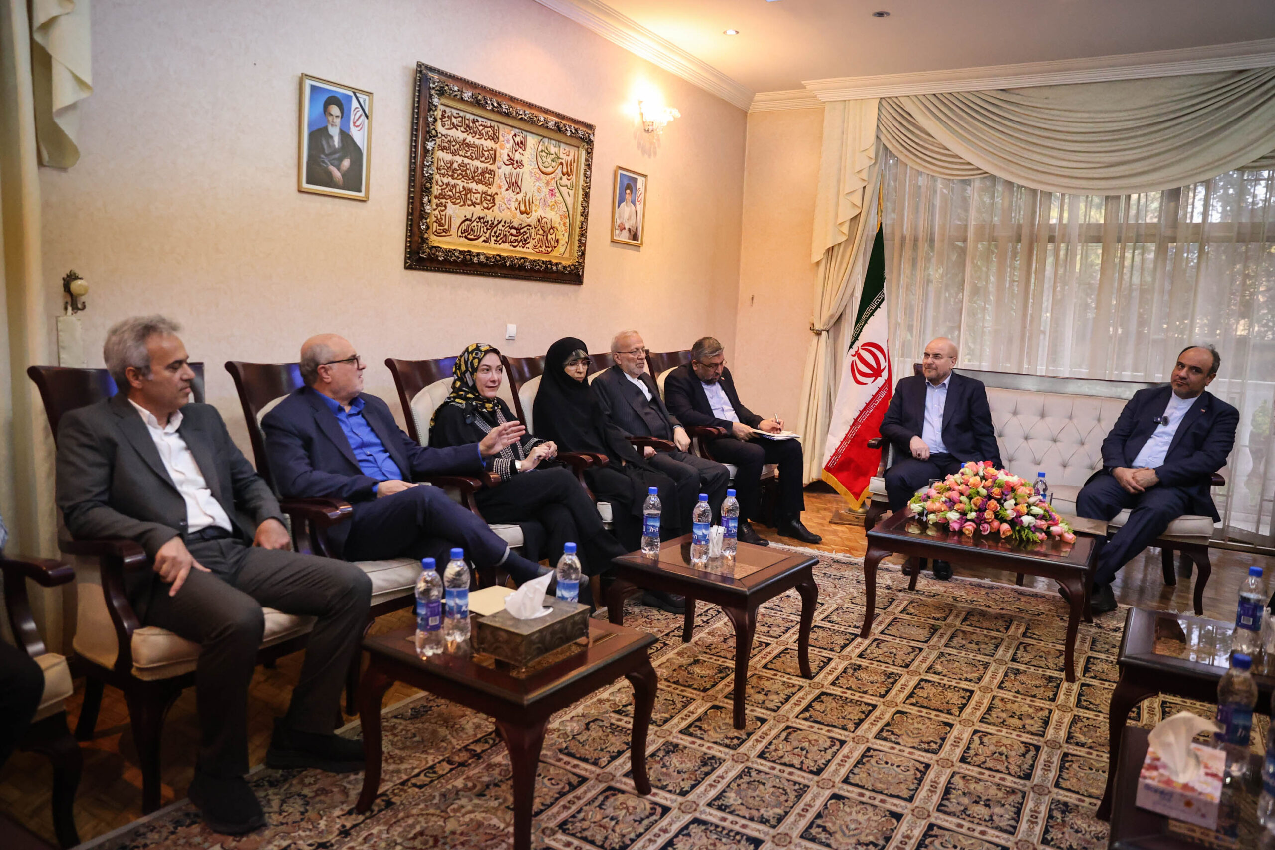 نشست با جمعی از تجار و فعالان اقتصادی ایرانی مقیم اتیوپی