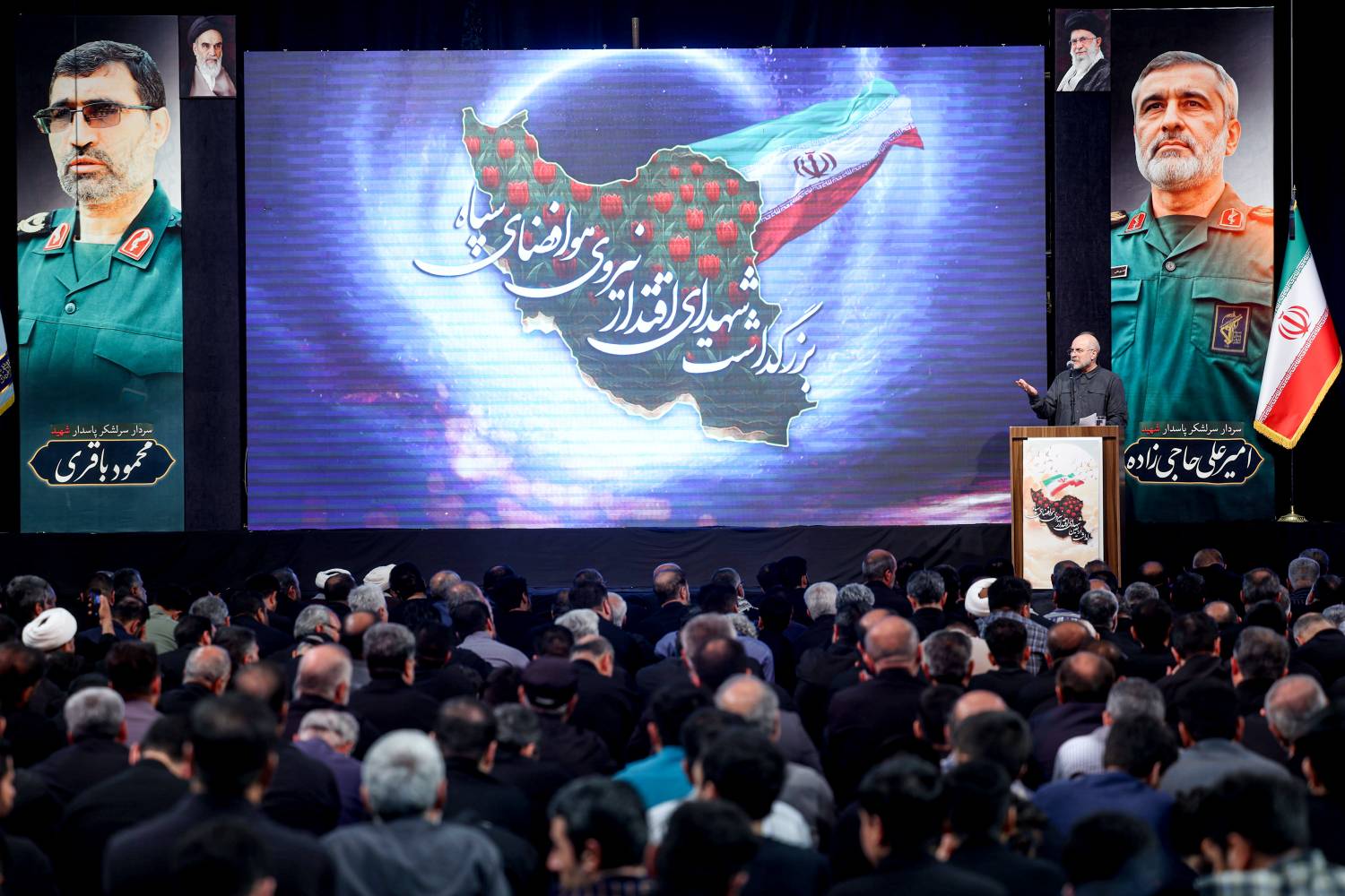 مراسم گرامیداشت اربعین شهدای اقتدار نیروی هوافضای سپاه