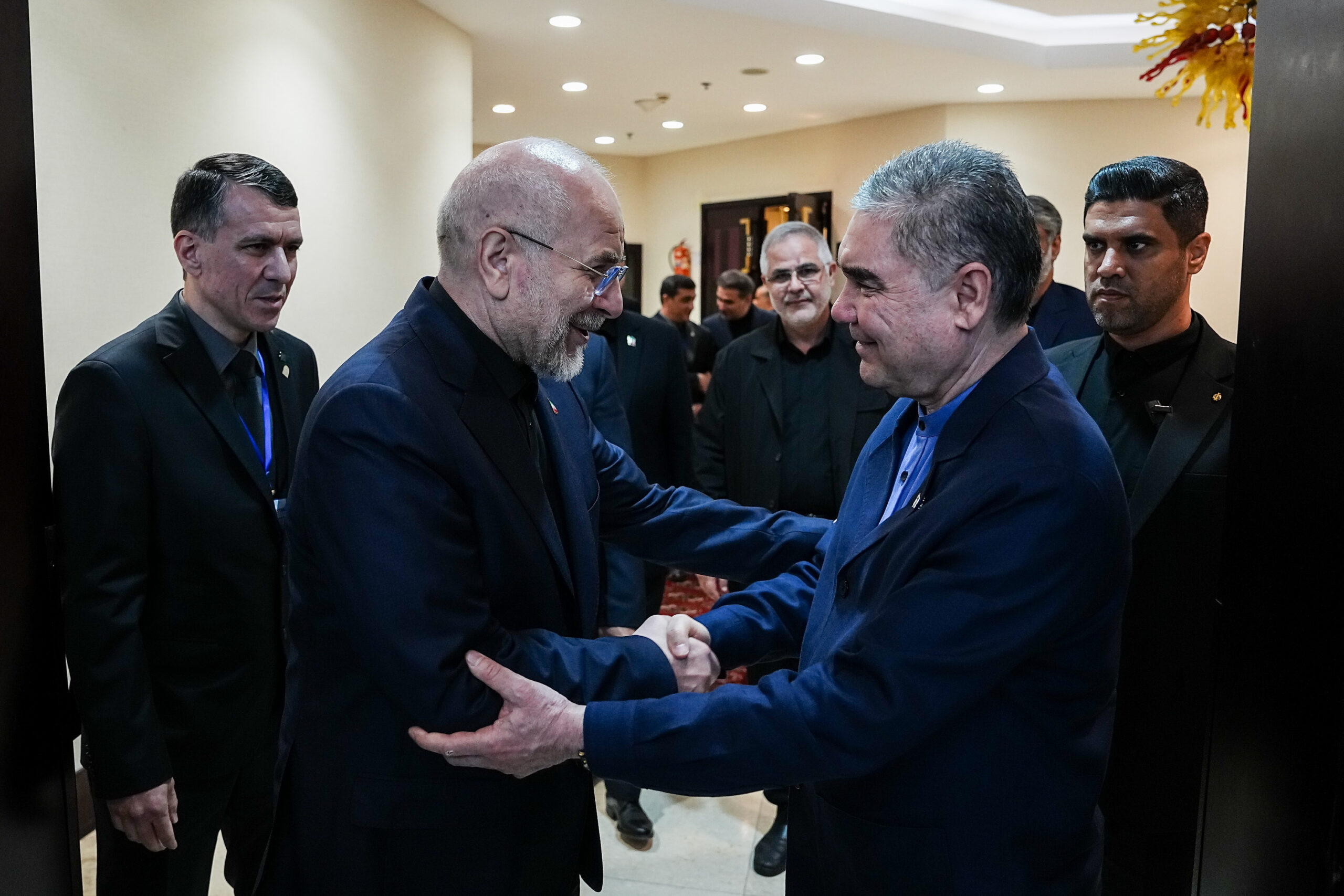 دیدار با رهبر ملی ترکمنستان